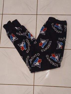 4/$80 New MLB Toronto Blue Jays Fleece Pajama Pants - Size Large